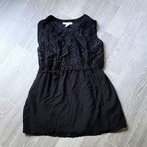 Motherhood Maternity Black Sleeveless Blouse in Medium